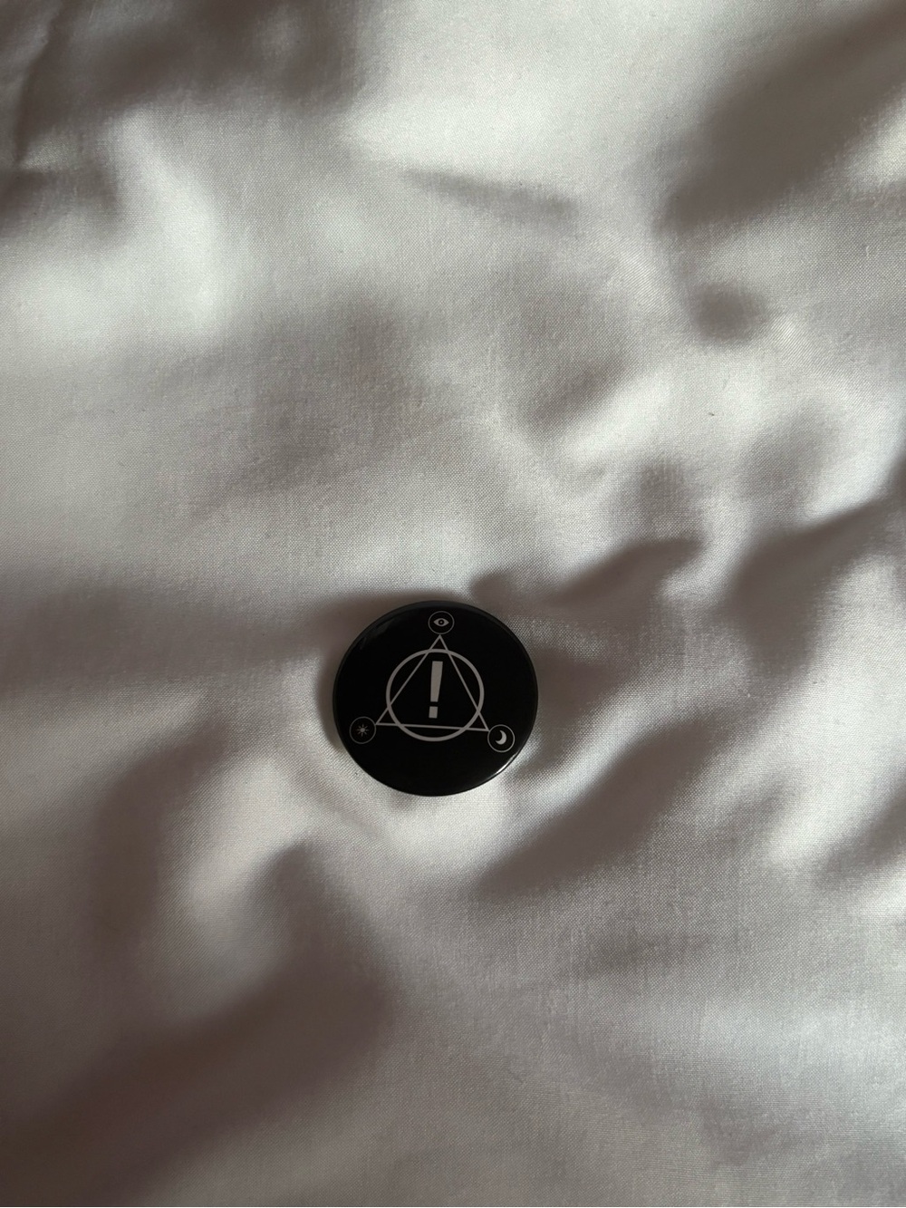 Panic! At the Disco Black Logo Pin - Picture 6 of 6